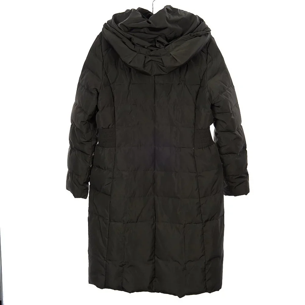 Cole Haan Bib Insert Down & Feather Fill Coat Women's Size XL - Picture 7 of 12